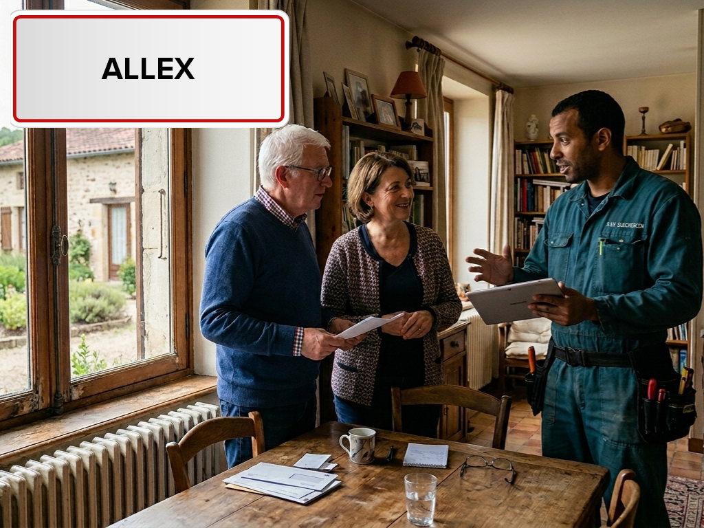 Installation de pompe à chaleur à Allex (26400) dans la Drôme