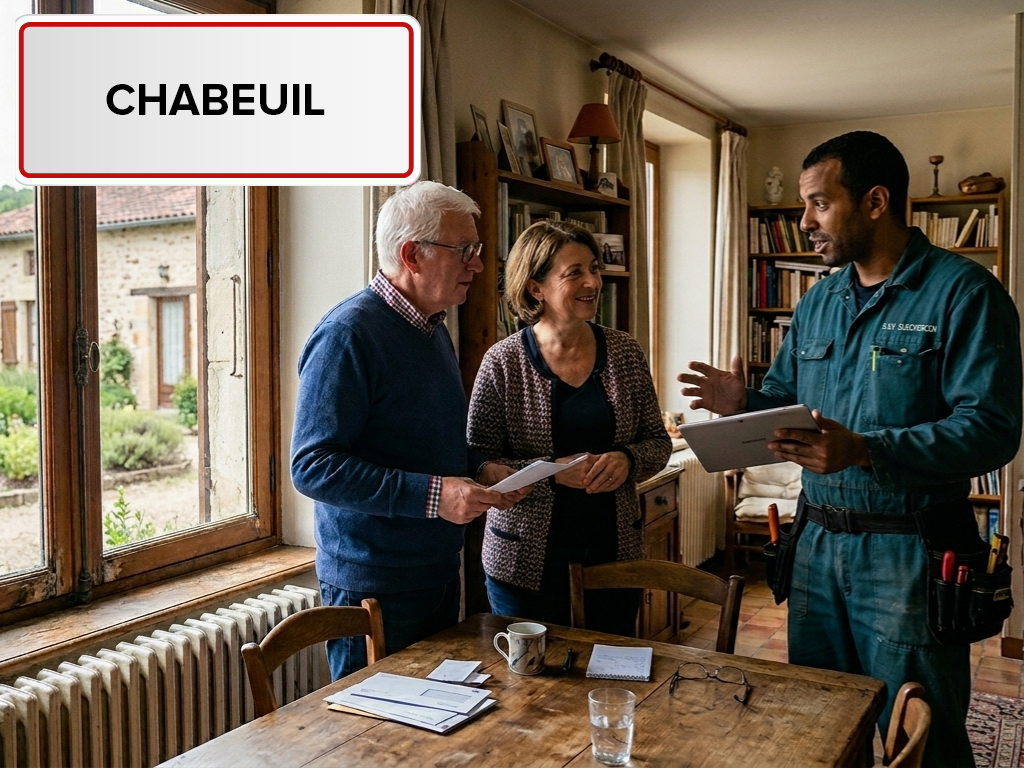 Installation de pompe à chaleur à Chabeuil (26120) dans la Drôme
