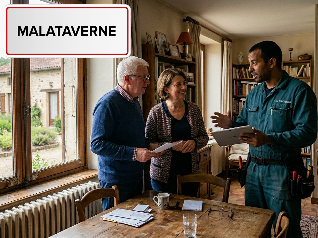 Installation de pompe à chaleur à Malataverne (26780) dans la Drôme